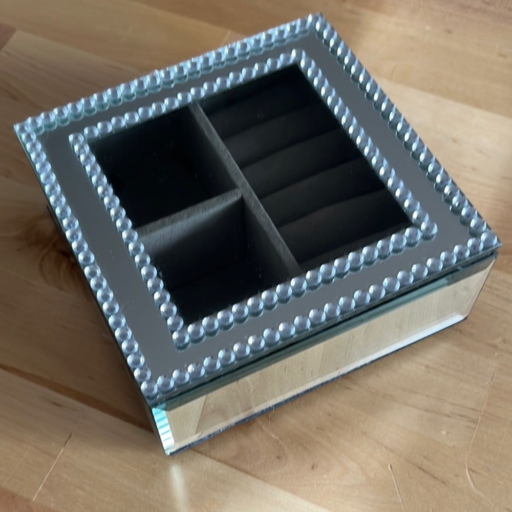 Mirrored Jewelry Box